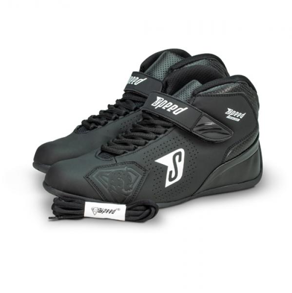 Speed Kartschuhe ROME KS-4 | schwarz-weiß Gr. 44